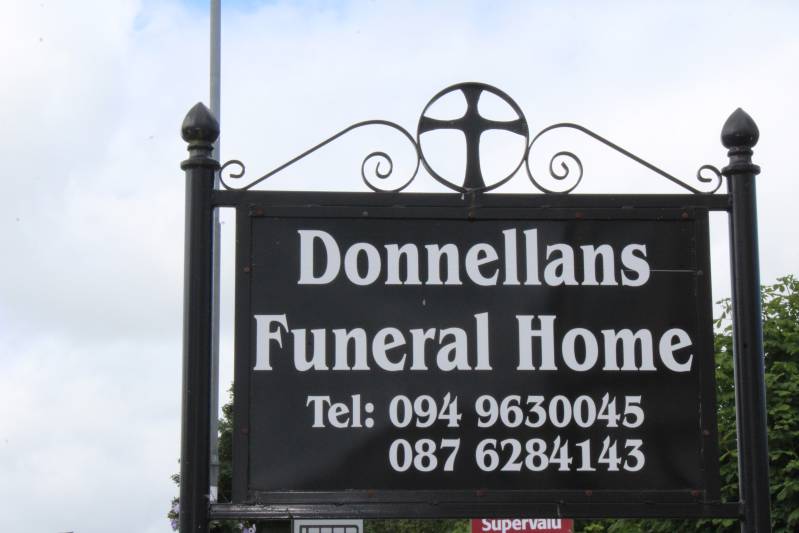 Donnellans Funeral Home Sign